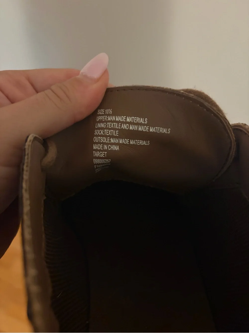 Goodfellow & Co Brown Leather Chukka Boots